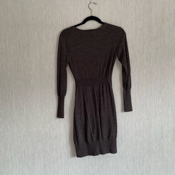 Loft Size Small Brown Sweater Dress - Picture 7 of 8